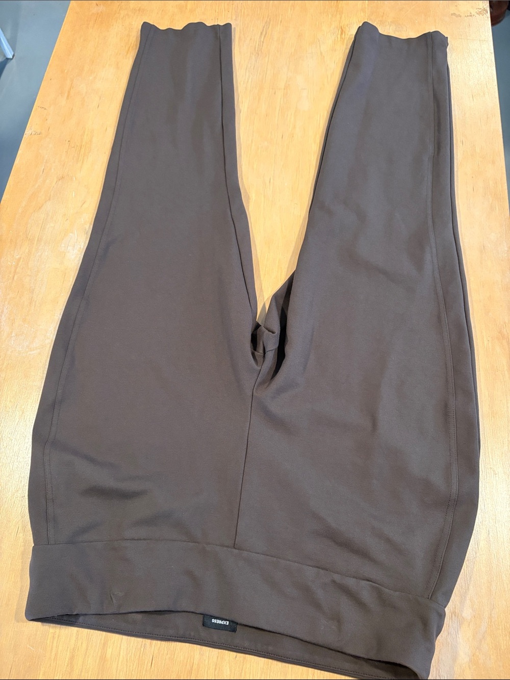 Express ~ Chocolate Brown Women's Dress Pant Leggings / Joggers